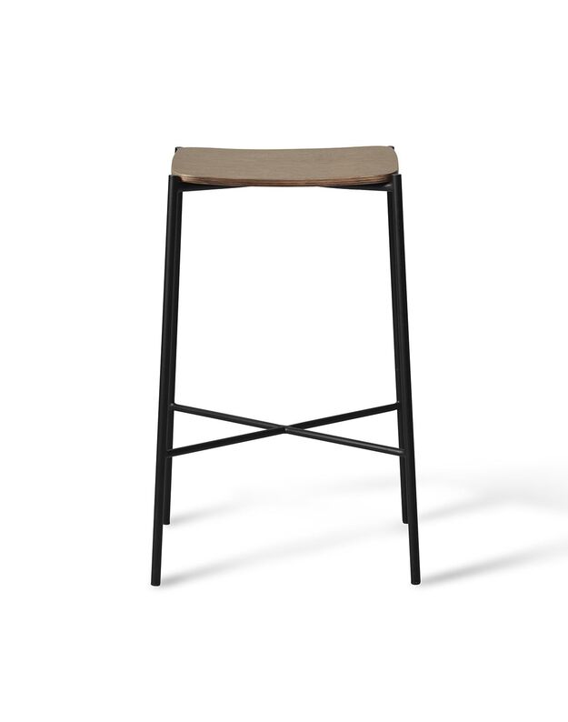 PARAGON bar stool | smoked oak