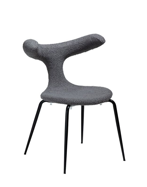 BULL chair | stone RPES boucle