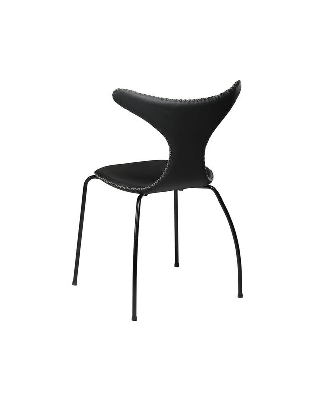 DOLPHIN kėdė | black leather