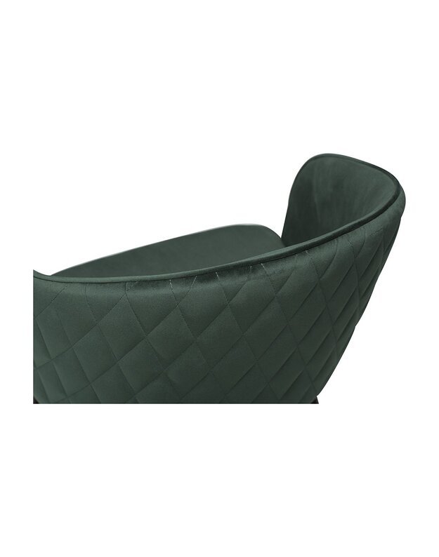DUAL kėdė | emerald green velvet