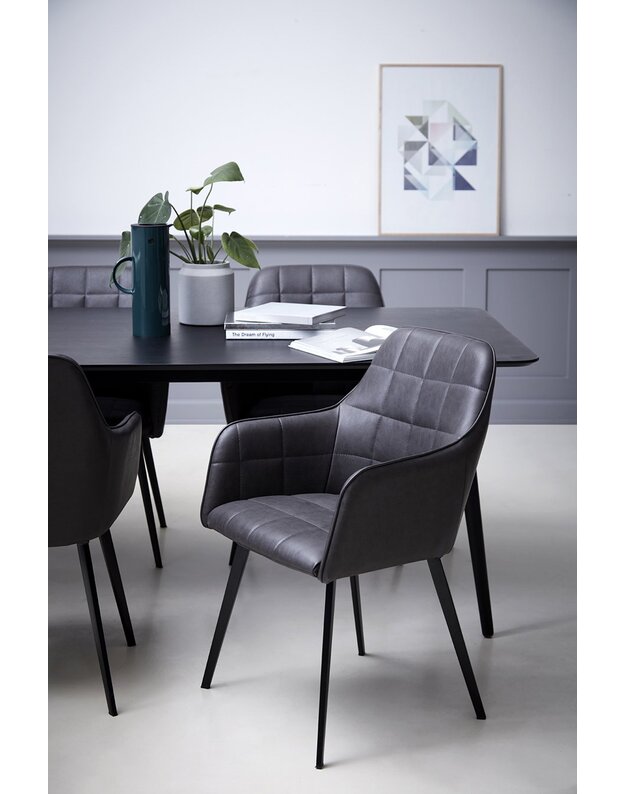 EMBRACE kėdė su porankiais | vintage grey