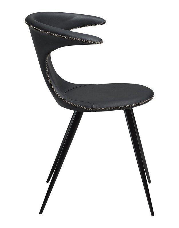 FLAIR kėdė | black leather