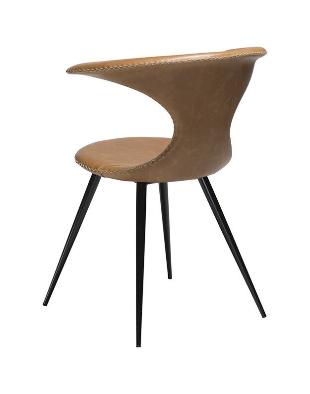 FLAIR kėdė | brown leather
