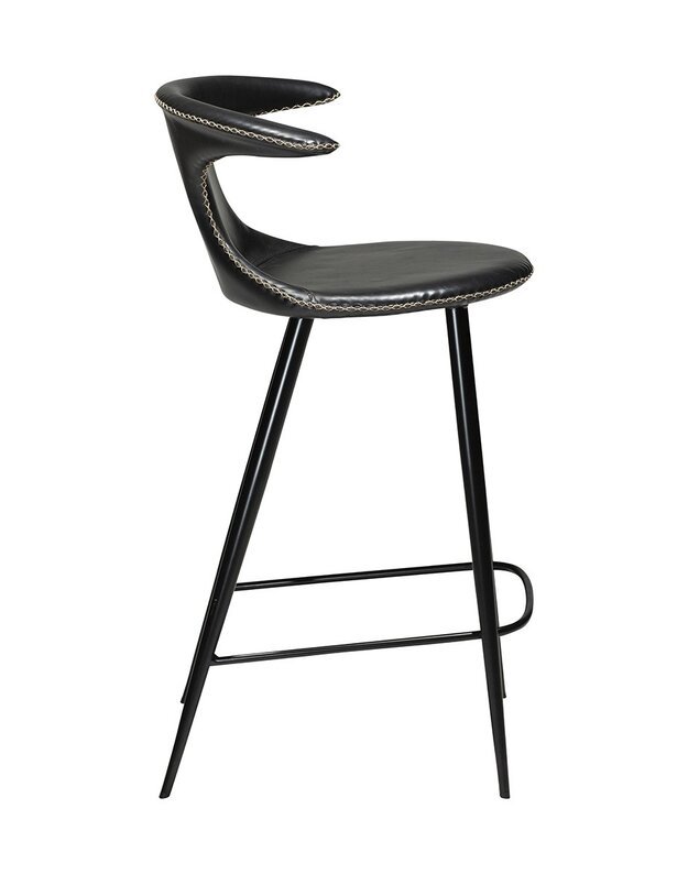 FLAIR baro ir pusbario kėdės | vintage black