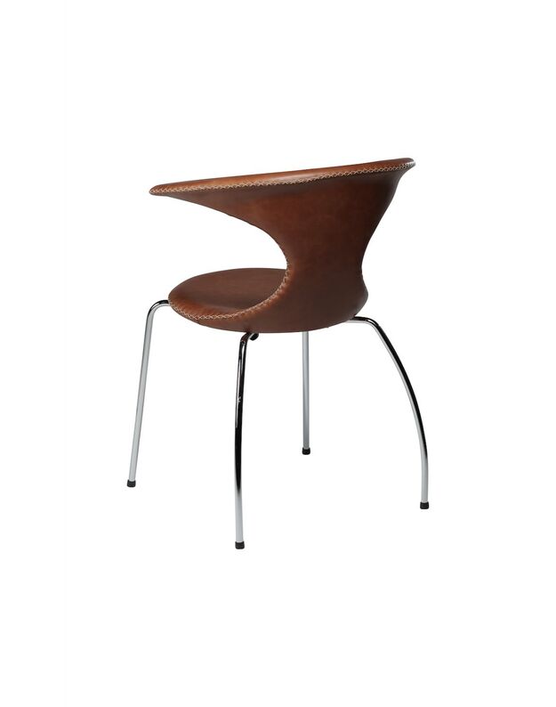 FLAIR kėdė | light brown leather