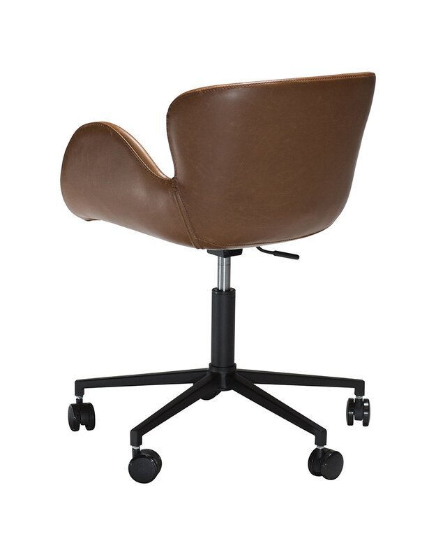 GAIA office chair | vintage light brown