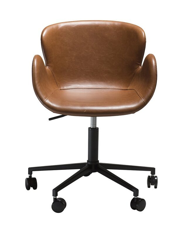 GAIA office chair | vintage light brown