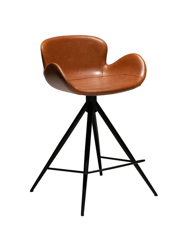 GAIA baro ir pusbario kėdės | vintage light brown