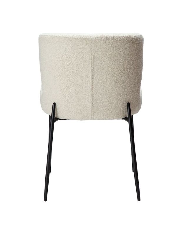 GLAM chair | dove RPES boucle