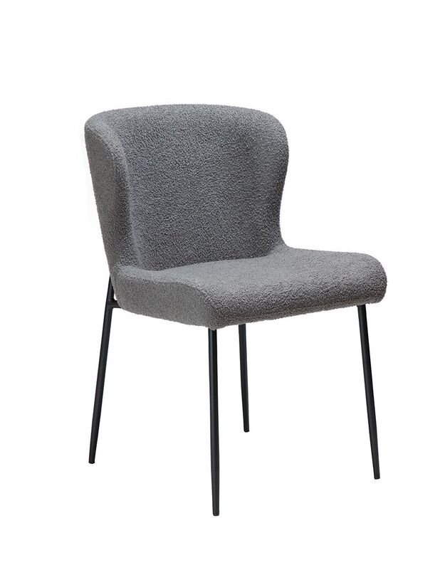 GLAM chair | stone RPES boucle