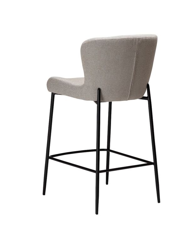 GLAM bar and counter stool | cashmere boucle