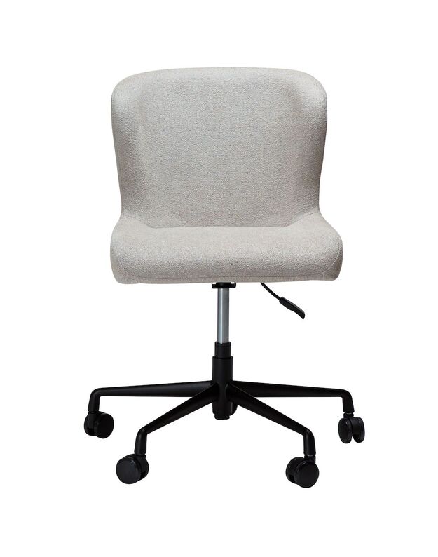 GLAM office chair | pebble earth boucle