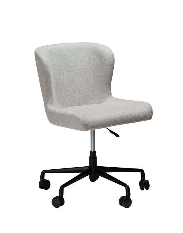 GLAM office chair | pebble earth boucle