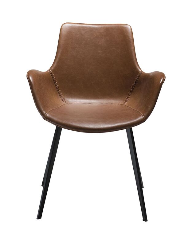 HYPE kėdė su porankiais | vintage light brown