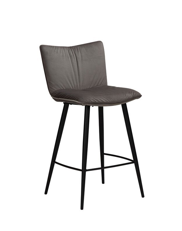 JOIN bar and counter stools | alu velvet