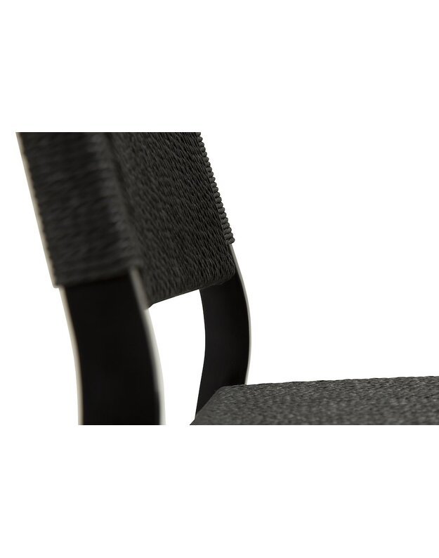 LOOP kėdė | black paper cord