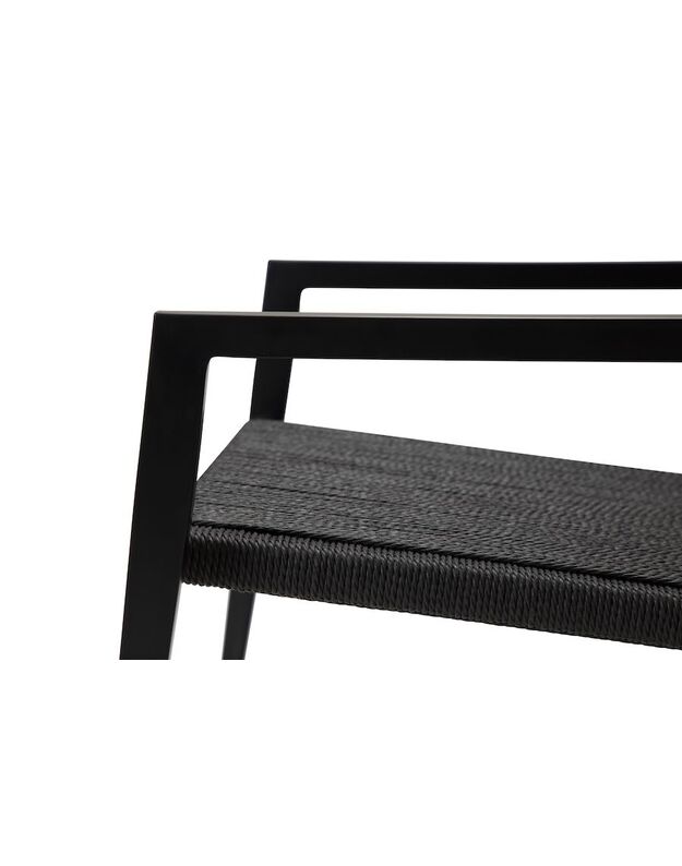 LOOP lounge chair | black paper cord