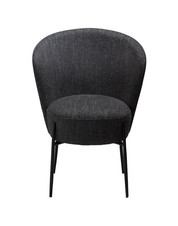 ORBIT chair | raven black boucle