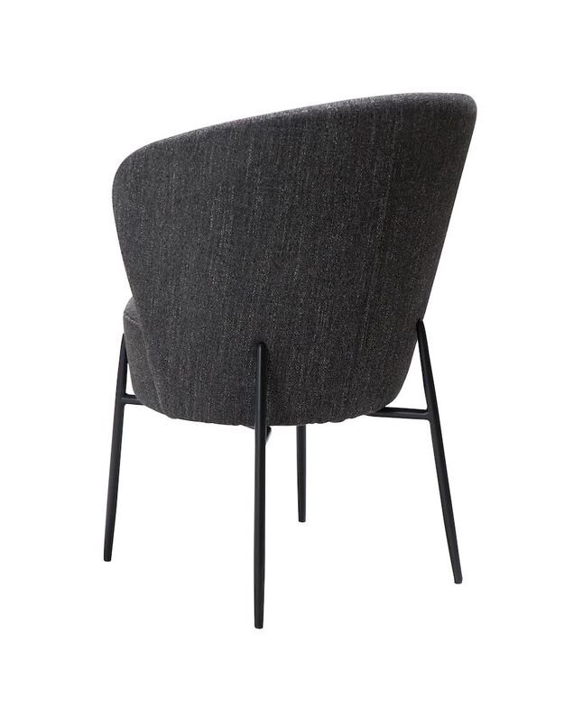 ORBIT chair | raven black boucle