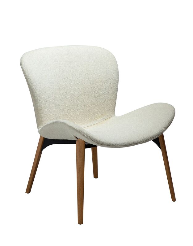 PARAGON lounge chair | bone white boucle