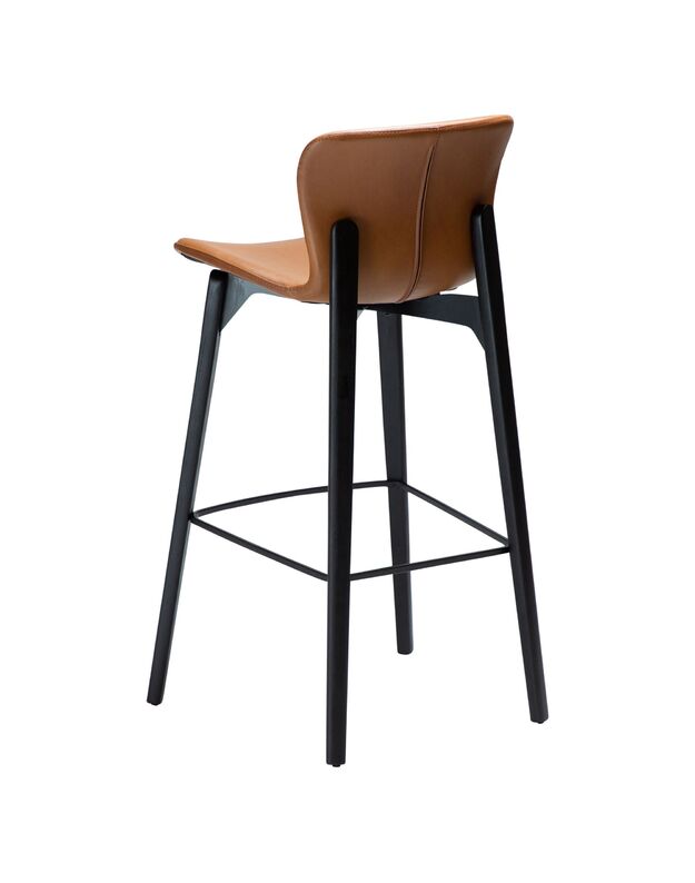 PARAGON bar and counter stools | vintage light brown