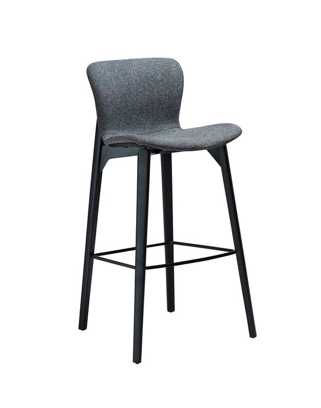 PARAGON bar and counter stools | pebble grey boucle