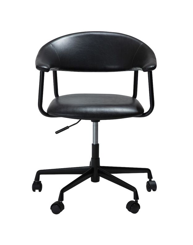 ROVER office kėdė | vintage black 