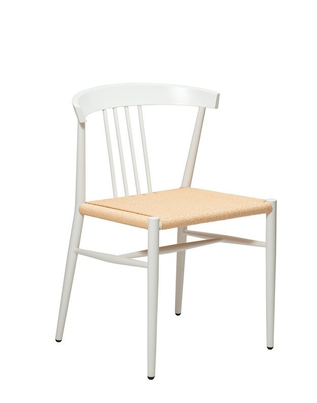 SAVA chair | white metal