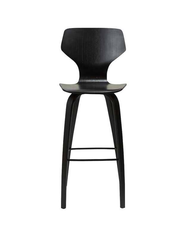 S.I.T bar and counter stools | black stained oak