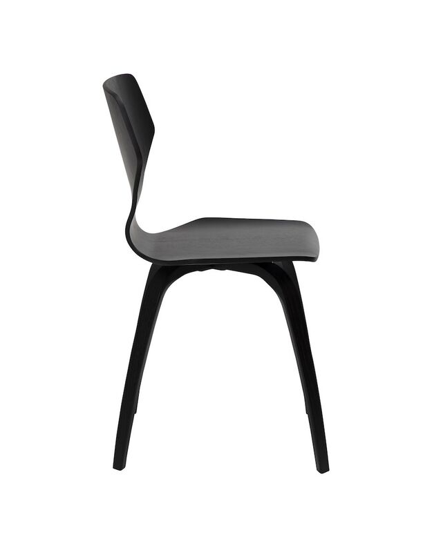 S.I.T chair | black stained oak