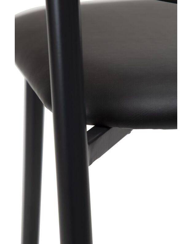 TUSH bar and counter stools | vintage black
