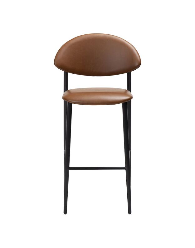 TUSH bar and counter stools | vintage light brown