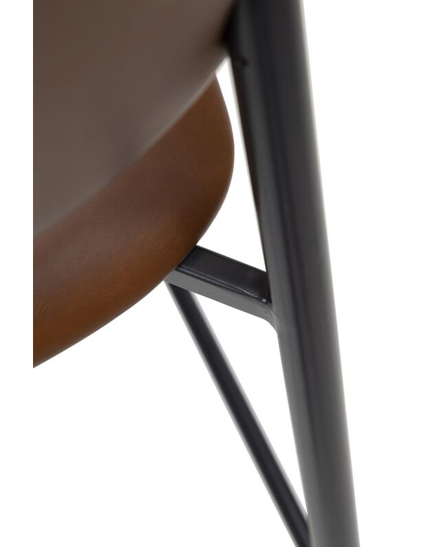 TUSH bar and counter stools | vintage light brown