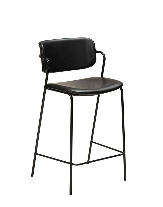 ZED baro ir pusbario kėdės | vintage black