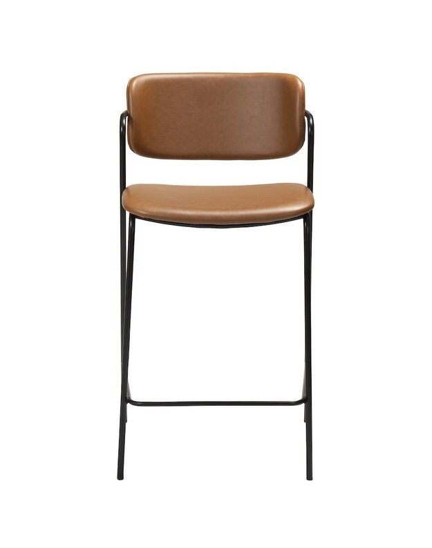 ZED baro ir pusbario kėdės | vintage light brown