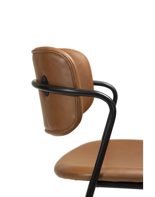 ZED baro ir pusbario kėdės | vintage light brown