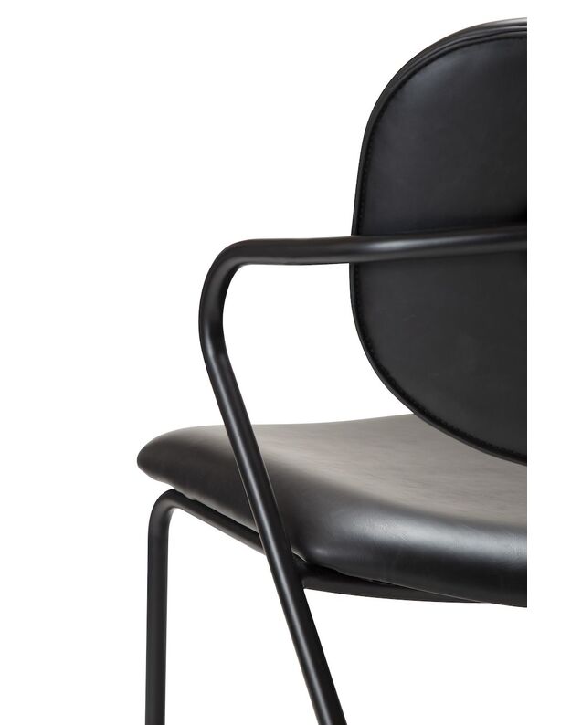 ZED lounge chair | vintage black