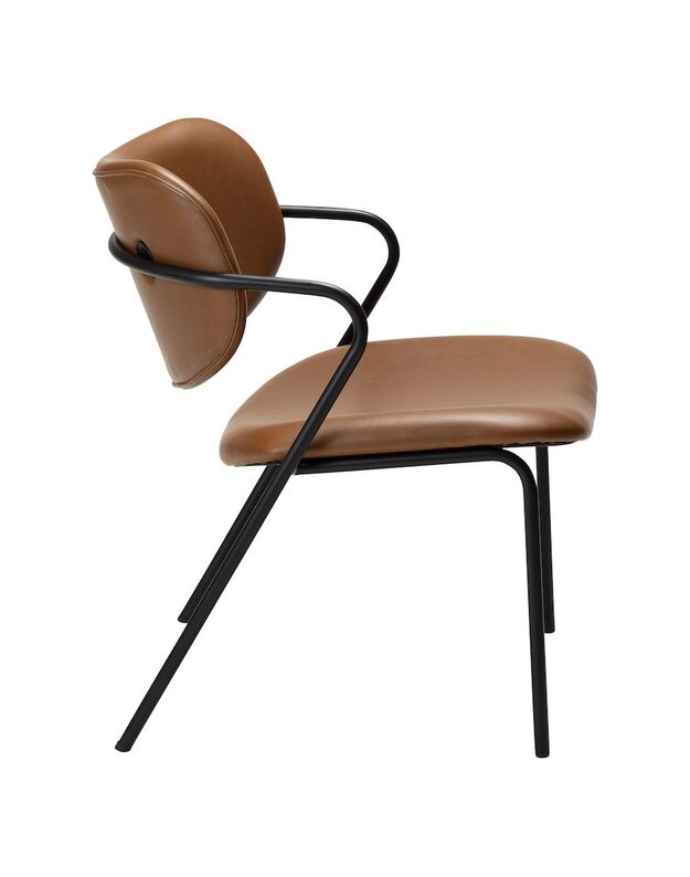 ZED lounge chair | vintage light brown