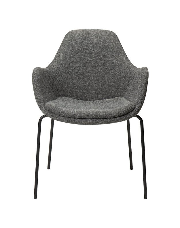 ZIMMER chair | pebble grey boucle 1 