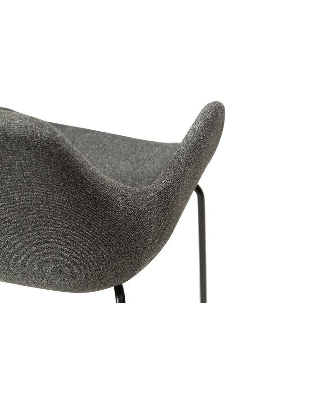 ZIMMER chair | pebble grey boucle 1 