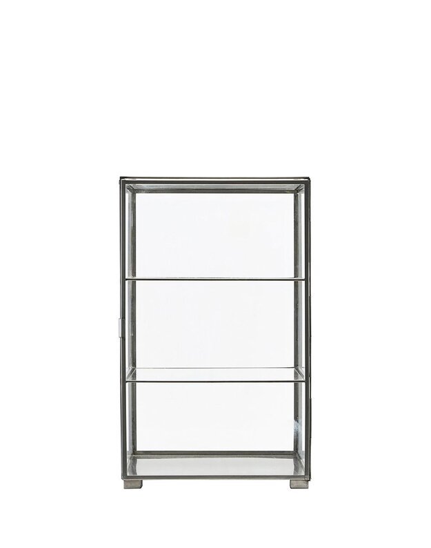 CABINET GLASS | ZINC H56.6cm