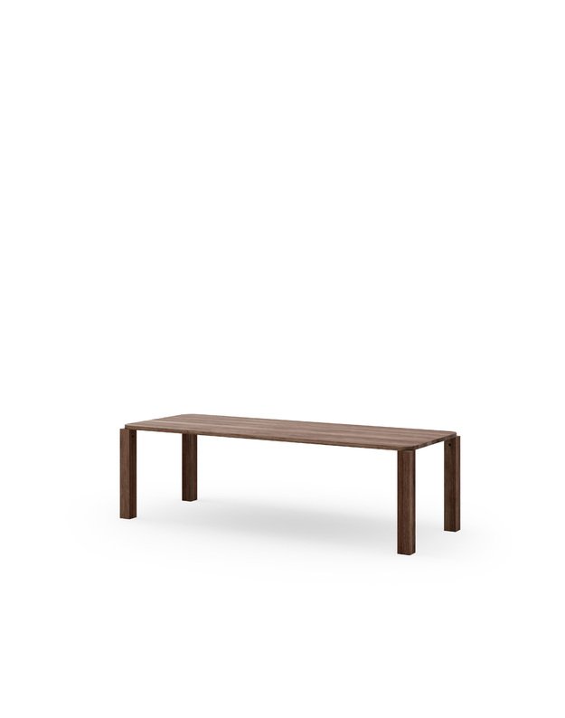ATLAS dining table | fumed oak + dydžiai
