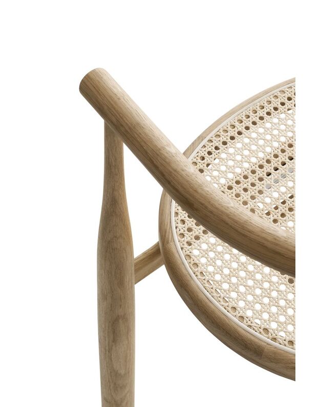 BUKOWSKI kėdė | oak | French Cane