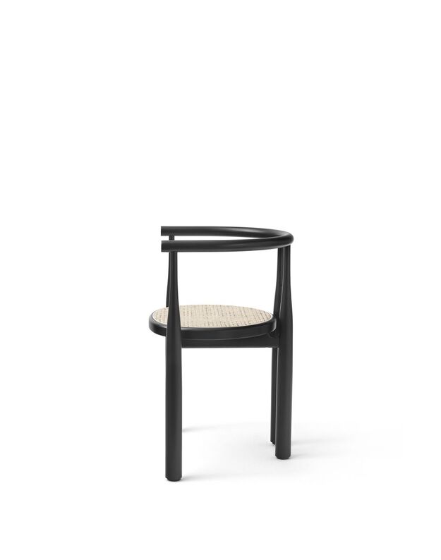 BUKOWSKI kėdė | black | French Cane