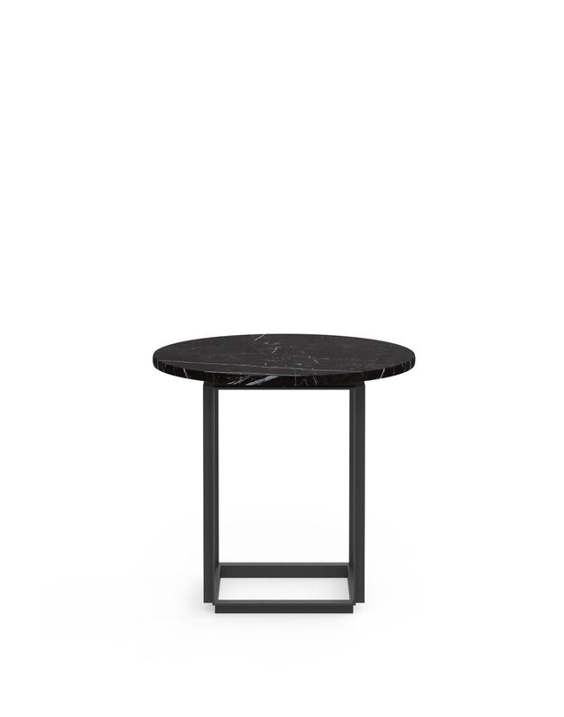COFFEE TABLE FLORENCE D50cm | black marquina marble 