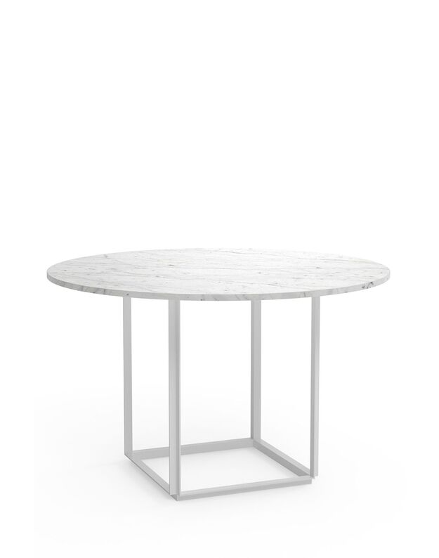 FLORENCE DINING TABLE | white carrera marble +sizes 