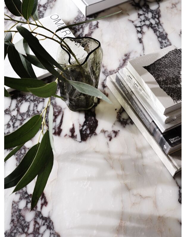 FLORENCE DINING TABLE | white viola marble +sizes 