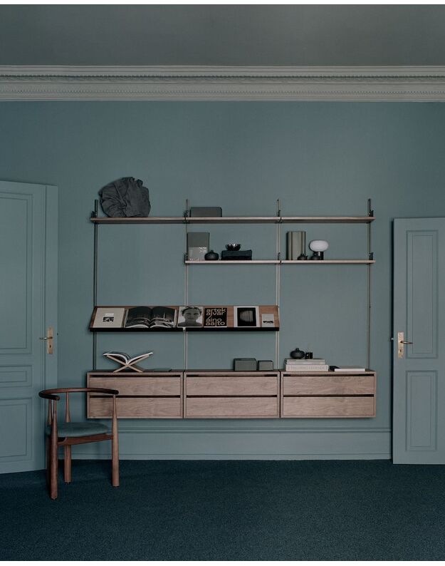 CABINET W DRAWERS SHELF  | + colours 