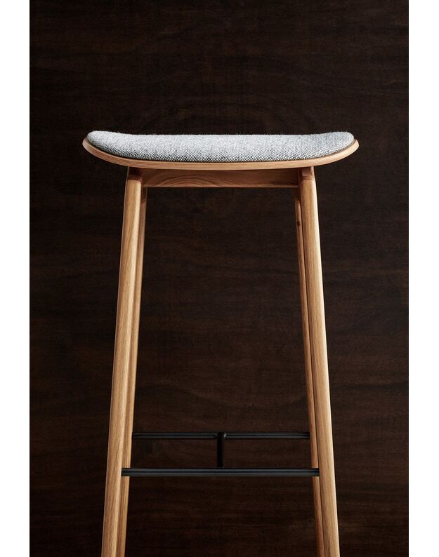 NY11 bar and counter stools | light smoked oak 