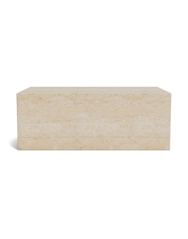 CUBISM COFFEE TABLE large | travertine